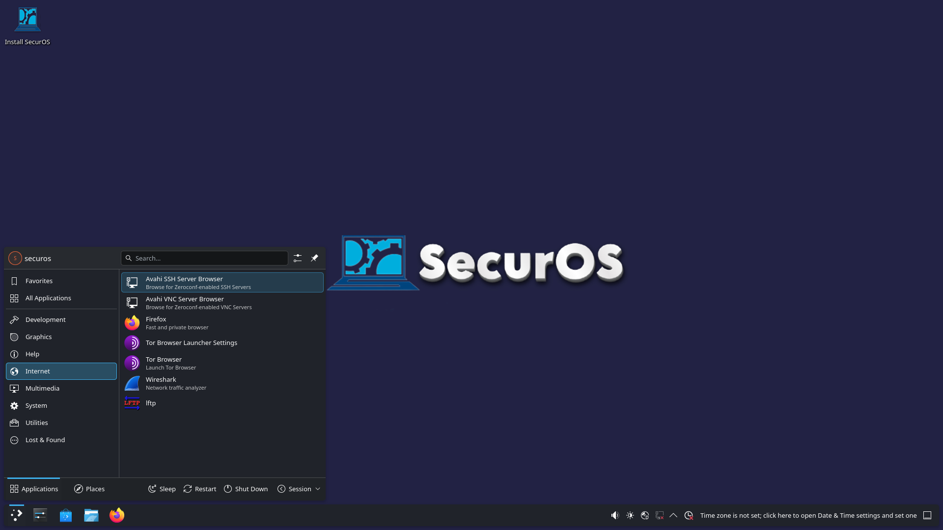 SecurOS desktop environments